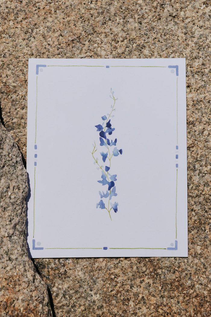 Coastal Bloom Print