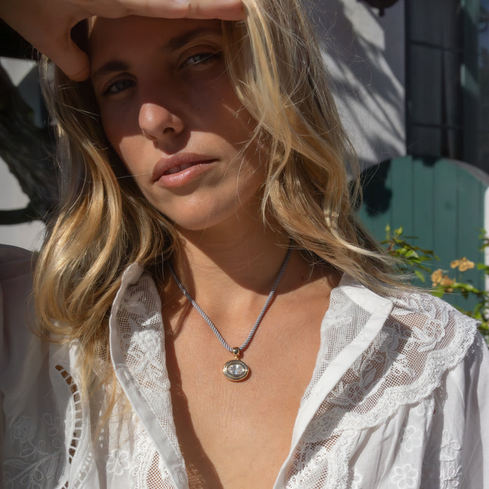 Coco Cloud Silk Cord Necklace