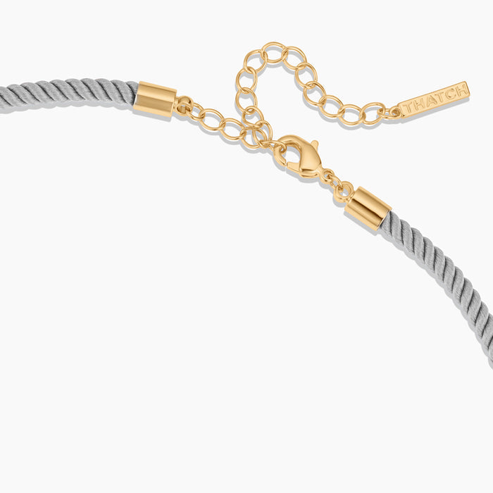 Coco Cloud Silk Cord Necklace