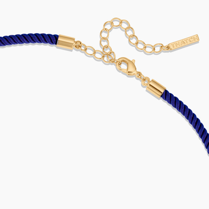 Coco Deep Sea Silk Cord Necklace