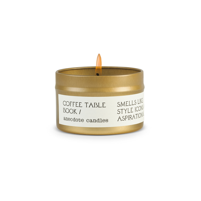 Coffee Table Book - Anecdote Candles