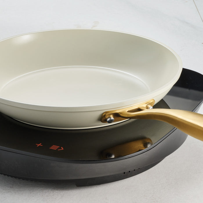 Cold Forged 3-Pack Fry Pans with Ceramic Interior