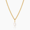 Colette Pearl Curb Necklace
