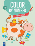 Color By Number Fun on the Farm