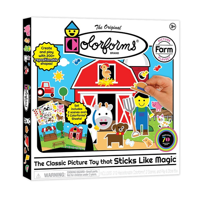 Colorforms Play Set Farm