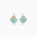 Coquille Amazonite Shell Earring Charms