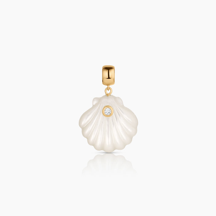 Coquille Mother Of Pearl Shell Bail