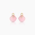 Coquille Pink Jade Shell Earring Charms