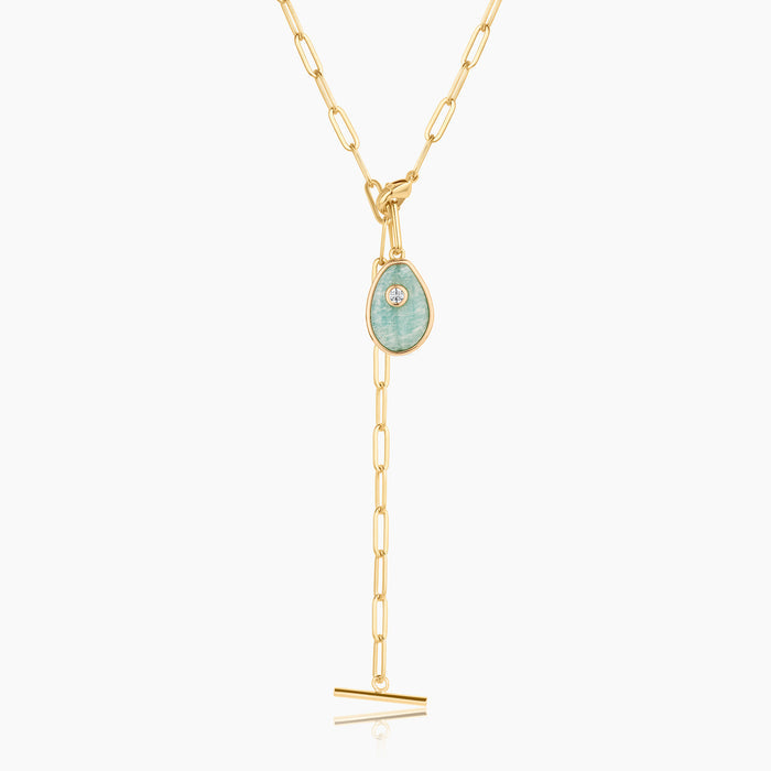 Cowrie Amazonite Shell