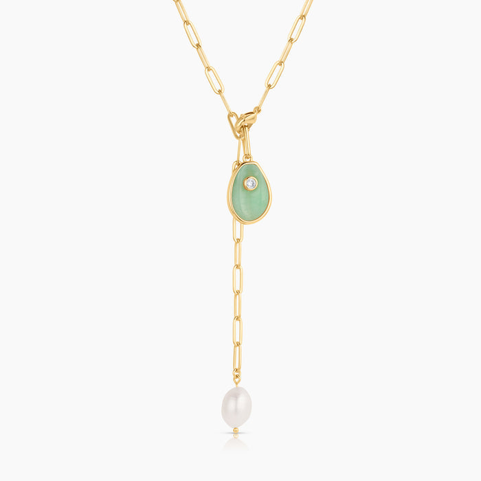 Cowrie Chrysoprase Shell