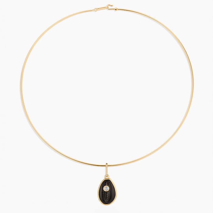 Cowrie Onyx Shell