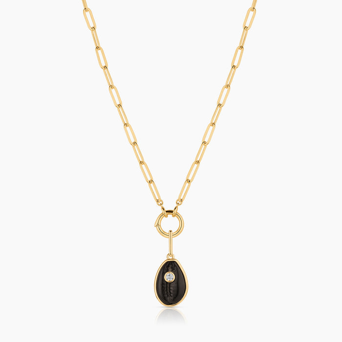 Cowrie Onyx Shell