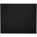 Top-down view of Cut & Serve Board showcasing slate-colored richlite surface, 17 3/4 x 14 x 1/4 inch, on white background
