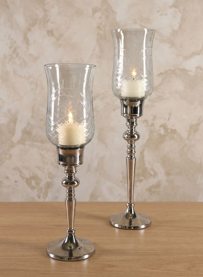 Dalia Hurricane Candle Stand Decor Jamali Garden