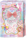 Dazzle Nails + Hair Bow Clip Ballerina Beauties