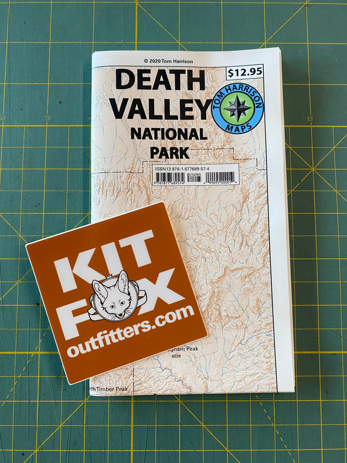Death Valley National Park Map