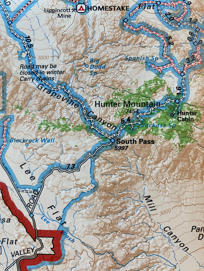 Death Valley National Park Map