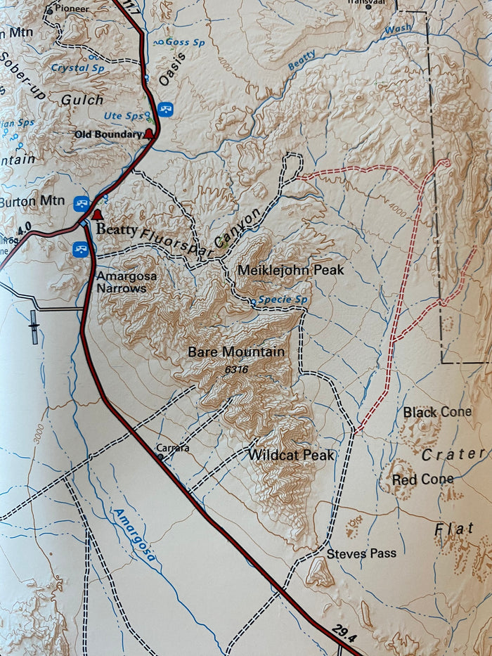 Death Valley National Park Map