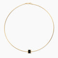 Delphin Black Choker Necklace