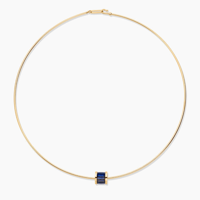 Delphin Blue Choker Necklace
