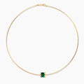 Delphin Green Choker Necklace