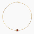 Delphin Red Choker Necklace