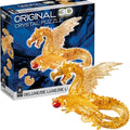 Deluxe 3D Crystal Puzzle - Dragon (gold)