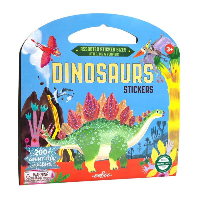 Dinosaurs Shiny Stickers
