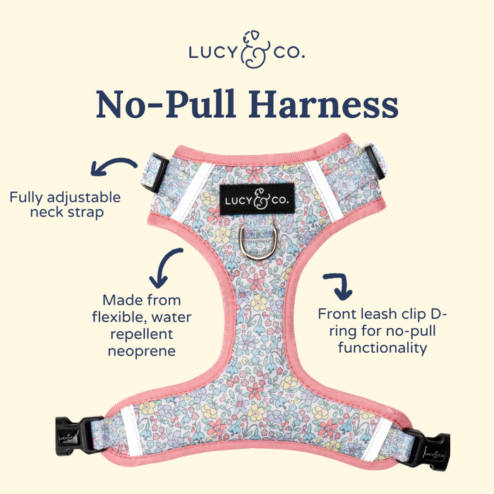 Ditsy Daydream No-Pull Harness