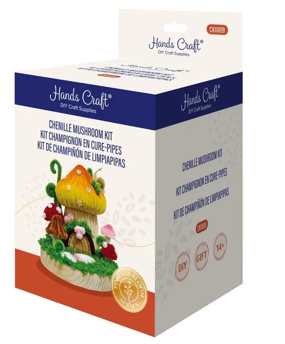 D.I.Y. Chenille Kit – Mushroom House