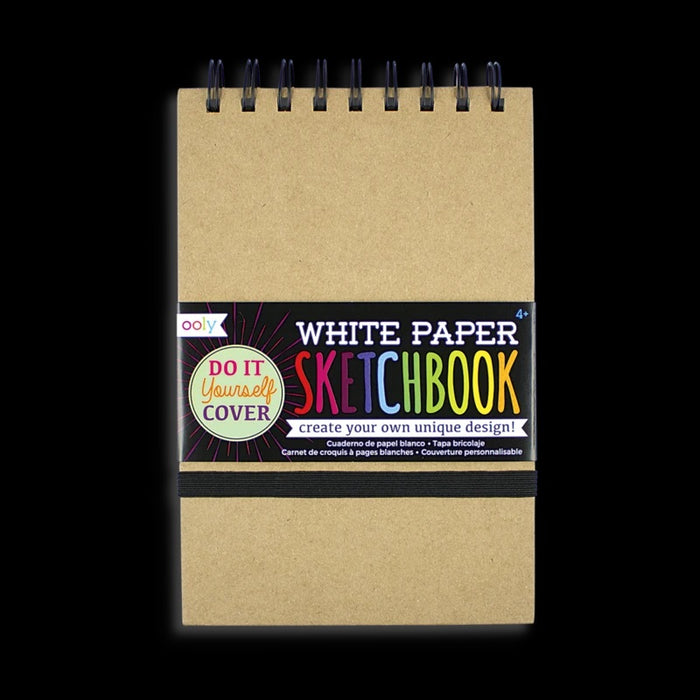 D.I.Y Small Sketchbook - White Paper