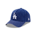 Dodgers MLB Snow Wash Cord Dark Blue 59FORTY A-Frame Fitted Cap