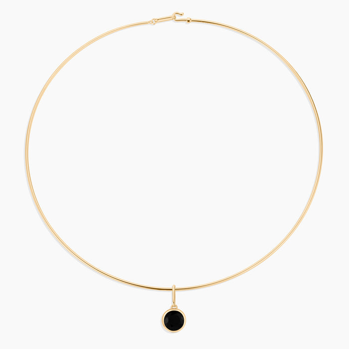 Dottie Black Choker Necklace