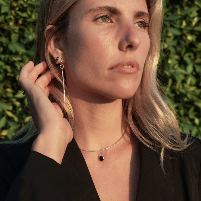 Dottie Black Choker Necklace