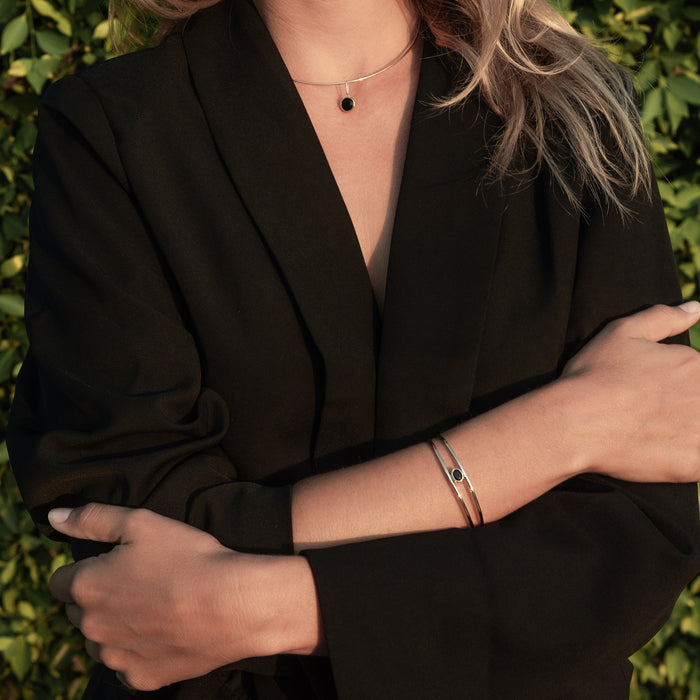 Dottie Black Choker Necklace
