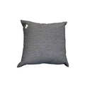 Down Filled Grey & Black Pillow