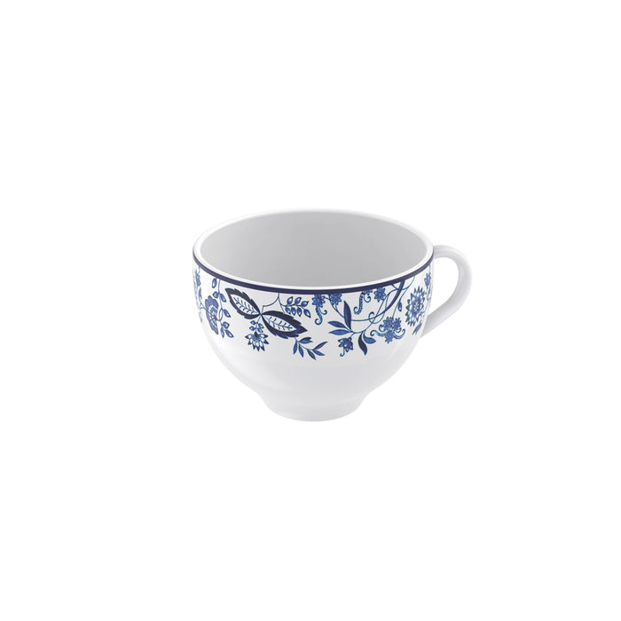 Dulce 8.5 ounce Tea Cup and Saucer 6 Piece Set