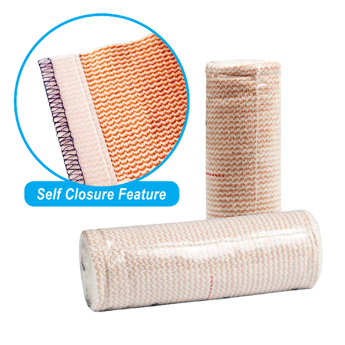 Elastic Bandage with Self Closure, 4 inch