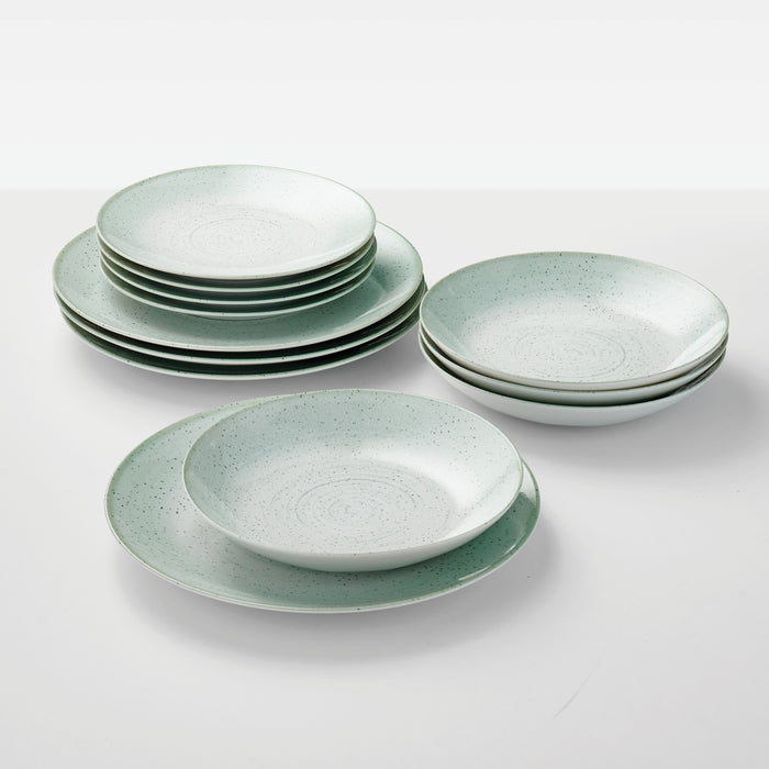 Enseada 12 Piece Plate Set
