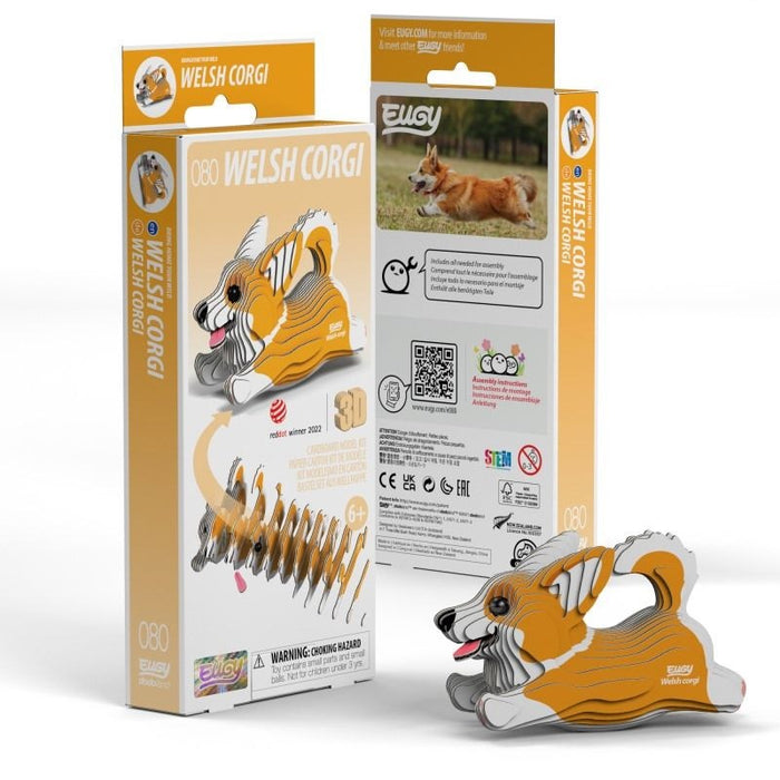 Eugy Welsh Corgi 3D
