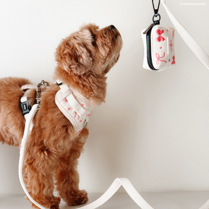 Ever So Sweet Corduroy Poop Bag Holder