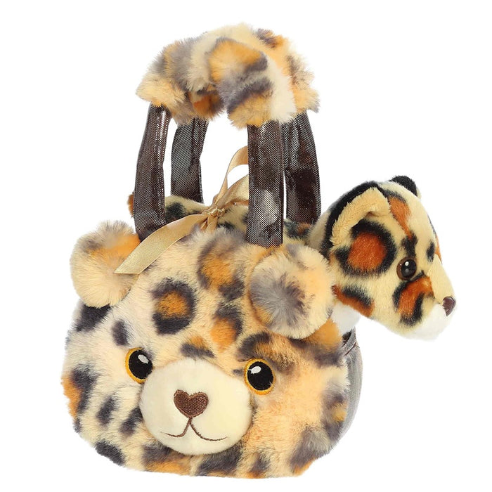 Fancy Pals Fuzzy Face Jaguar