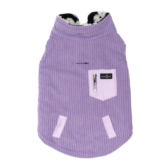 Far Out Reversible Teddy Vest