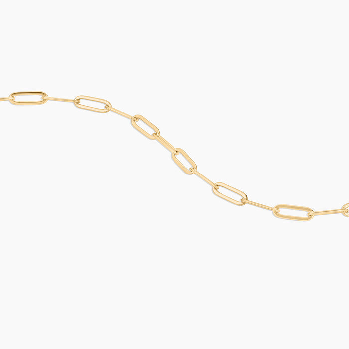 Finn Paperclip Charm Necklace