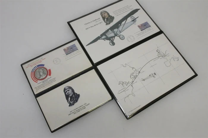 First Day Issue 1977 Lindbergh Stamp
