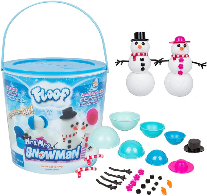 Floof Mr. and Mrs. Snowman