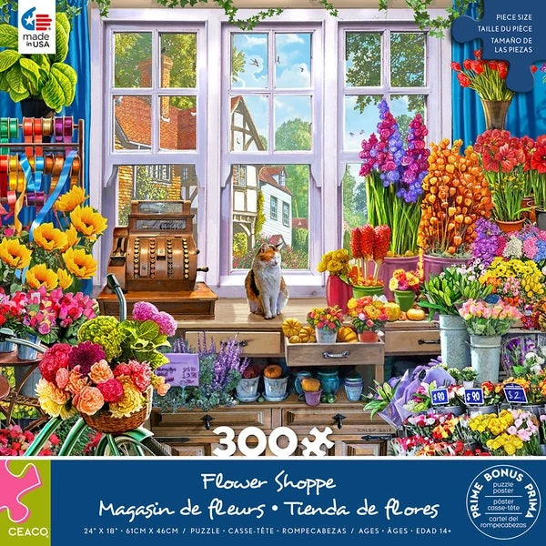 Flower Shoppe 300 Piece Puzzle