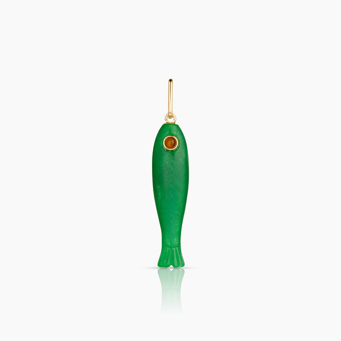 Fortuna Green Jade Fish