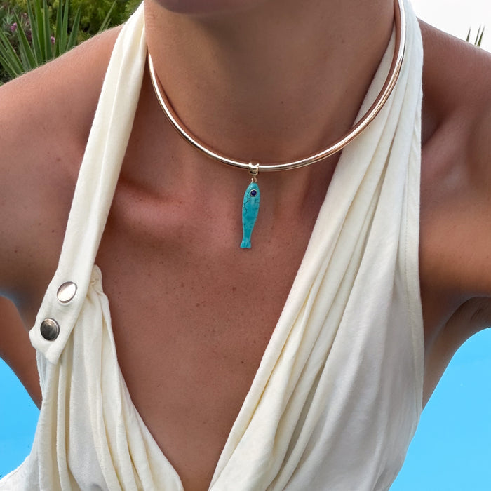 Fortuna Howlite Fish Bail