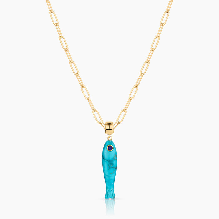 Fortuna Howlite Fish Bail